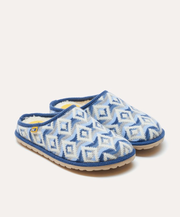 nordikas ZAPATILLAS DE CASA MUJER NEPAL AZUL