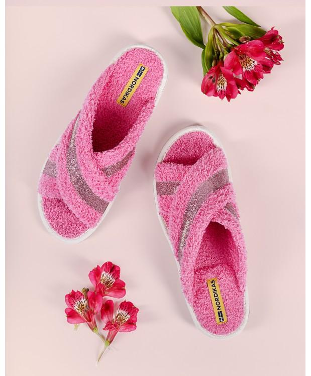 Nordikas ZAPATILLAS DE CASA MUJER NUBE FRESA