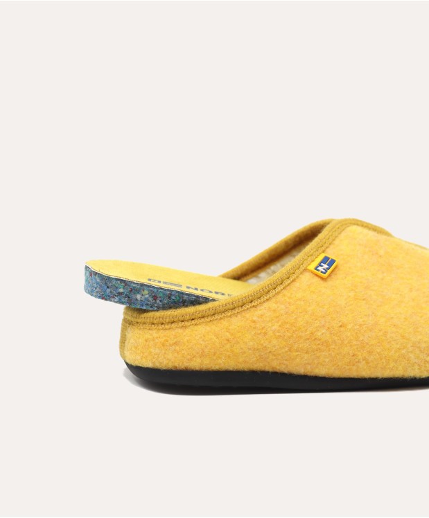 nordikas ZAPATILLAS DE CASA MUJER PRAGA MOSTAZA
