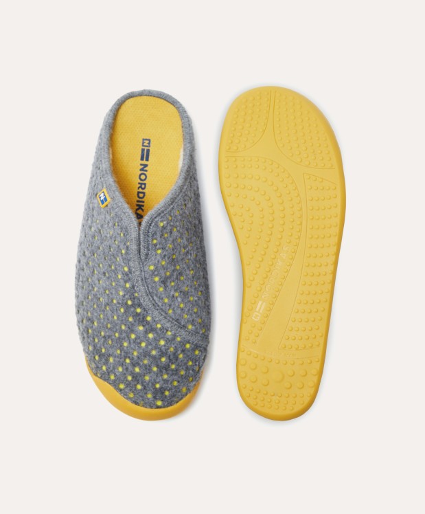 Nordikas ZAPATILLAS DE CASA MUJER PUNTINI GRIS