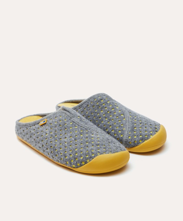 nordikas ZAPATILLAS DE CASA MUJER PUNTINI GRIS