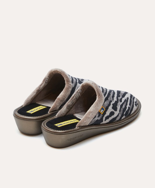 Nordikas ZAPATILLAS DE CASA MUJER TANZANIA GRIS
