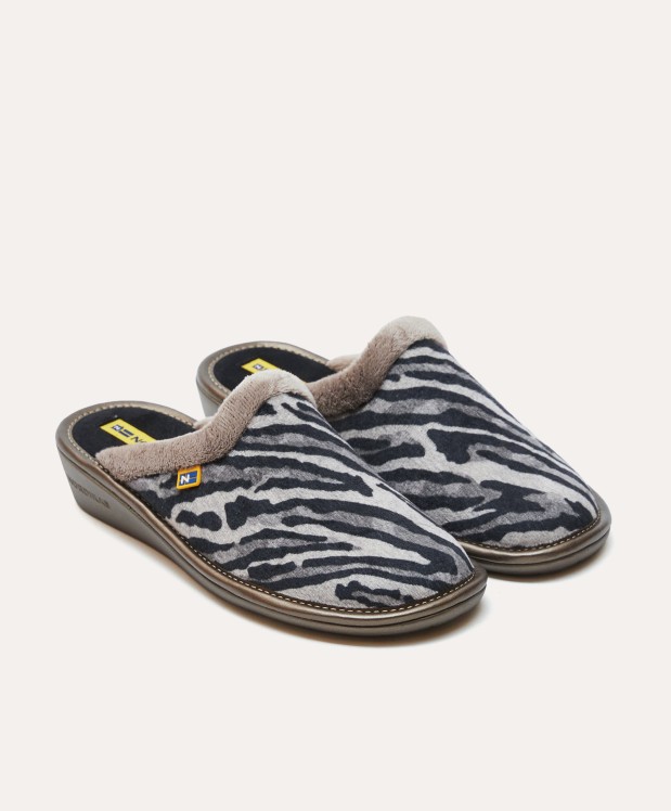 nordikas ZAPATILLAS DE CASA MUJER TANZANIA GRIS