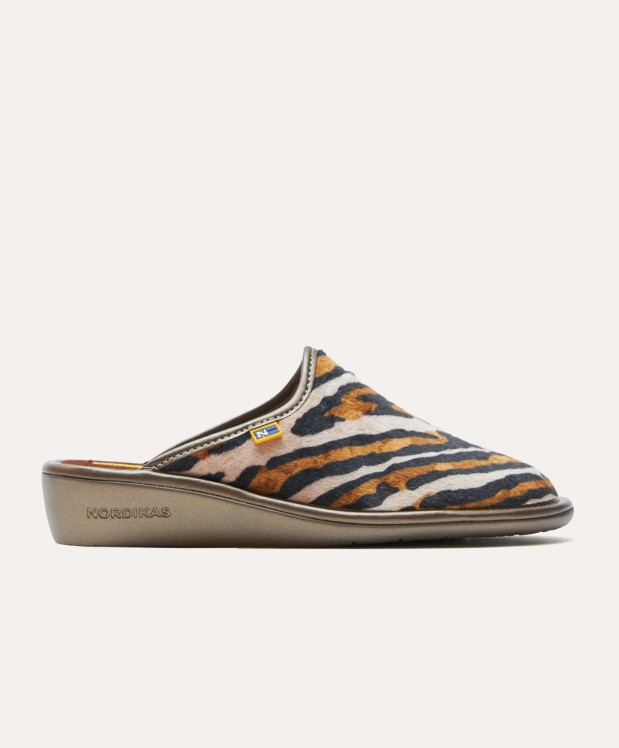 Nordikas ZAPATILLAS DE CASA MUJER TANZANIA MARRON