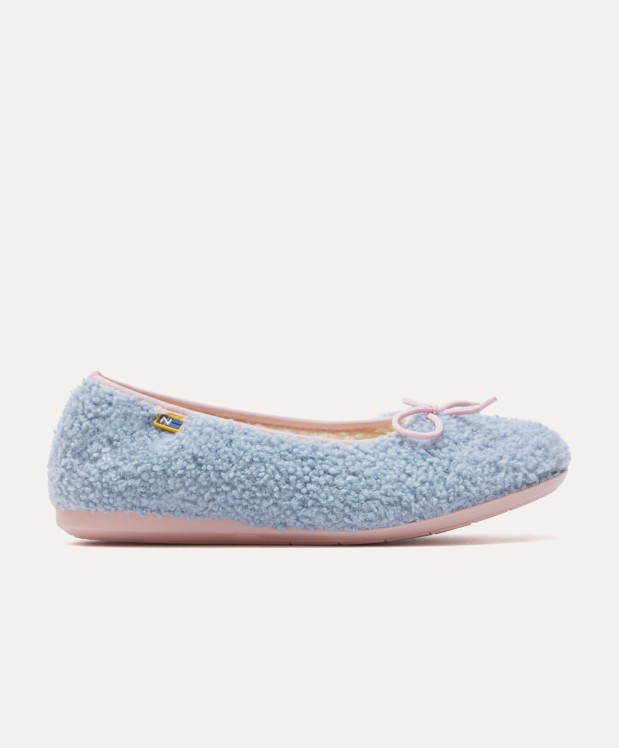 Nordikas ZAPATILLAS DE CASA MUJER TEDDY CELESTE