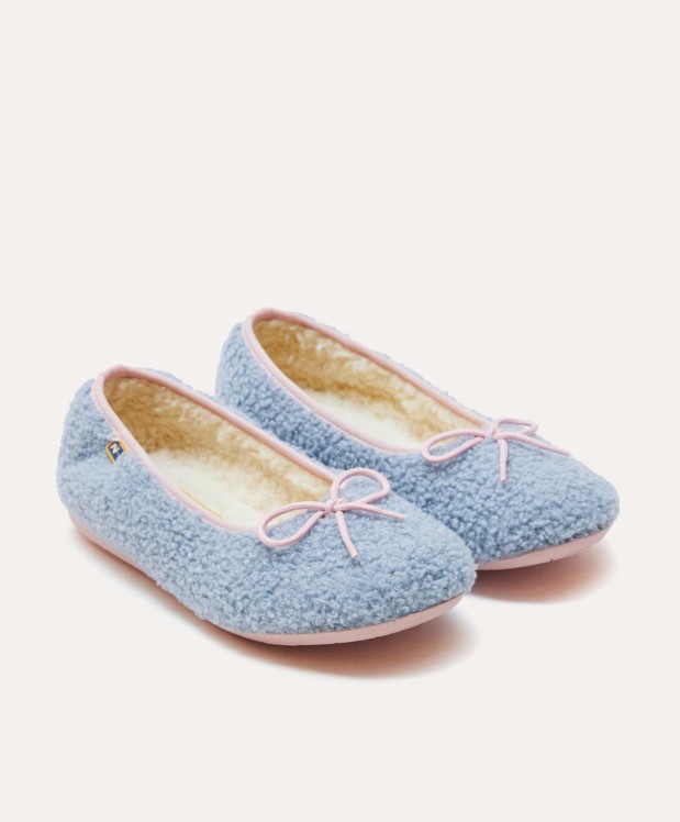 nordikas ZAPATILLAS DE CASA MUJER TEDDY CELESTE