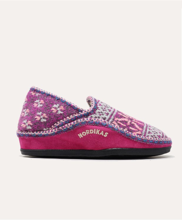 Nordikas ZAPATILLAS DE CASA MUJER TEIDE MORADO