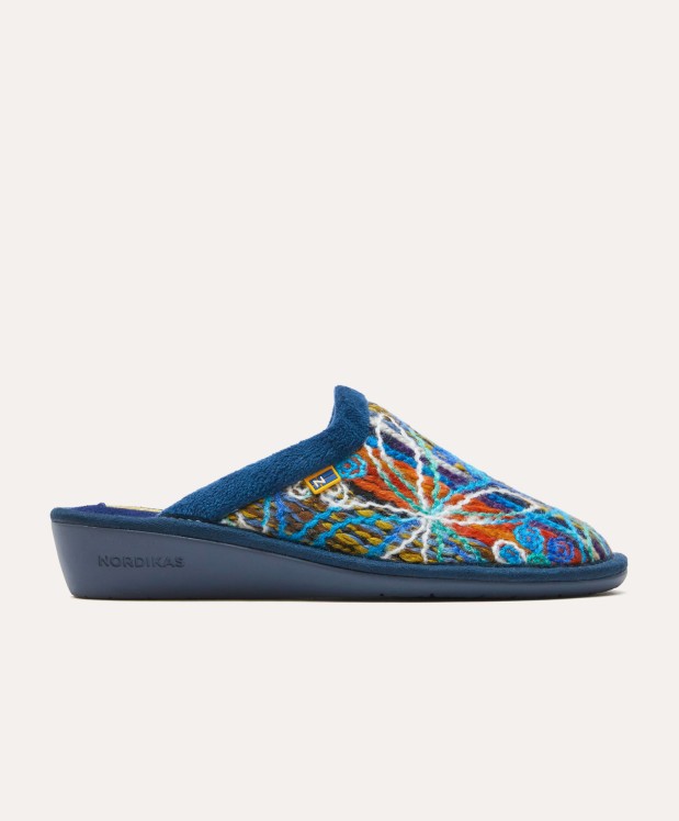 Nordikas ZAPATILLAS DE CASA MUJER TEQUILA AZUL