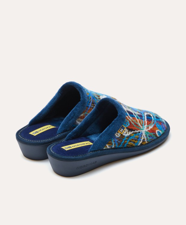 Nordikas ZAPATILLAS DE CASA MUJER TEQUILA AZUL