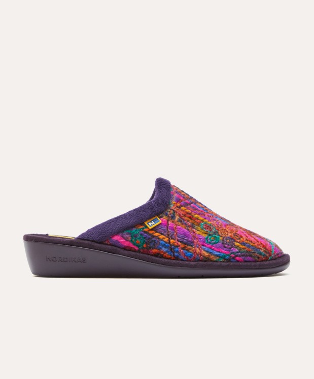 Nordikas ZAPATILLAS DE CASA MUJER TEQUILA PURPURA