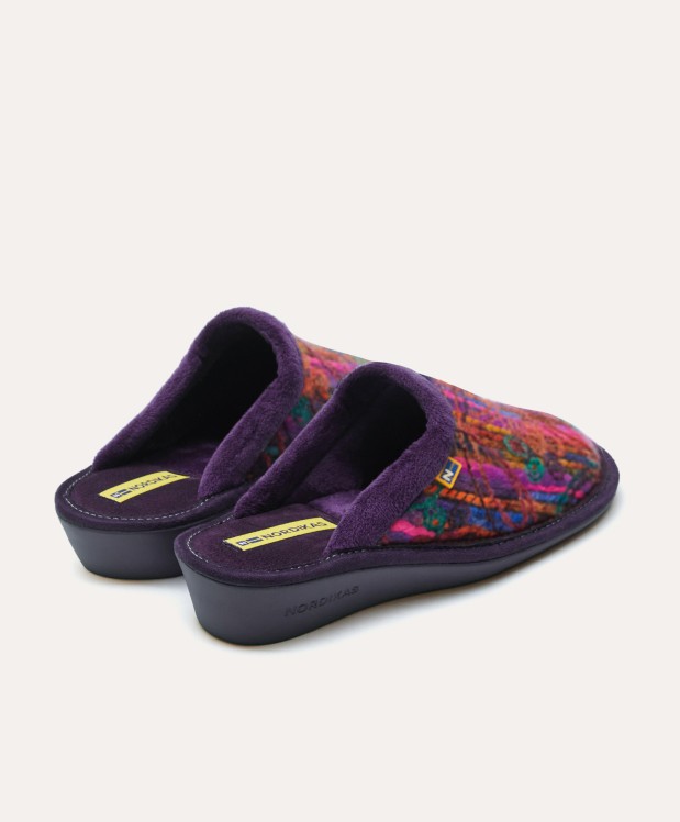 Nordikas ZAPATILLAS DE CASA MUJER TEQUILA PURPURA