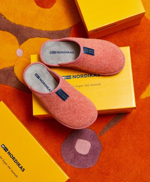 nordikas ZAPATILLAS DE CASA MUJER TIROL CORAL