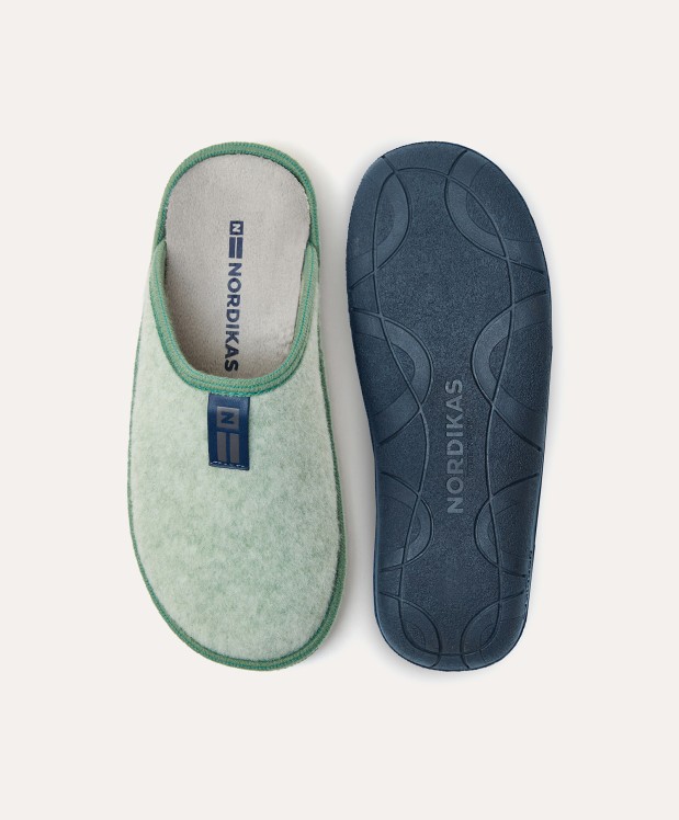 Nordikas ZAPATILLAS DE CASA MUJER TIROL ESMERALDA