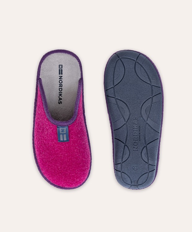 Nordikas ZAPATILLAS DE CASA MUJER TIROL FUXIA