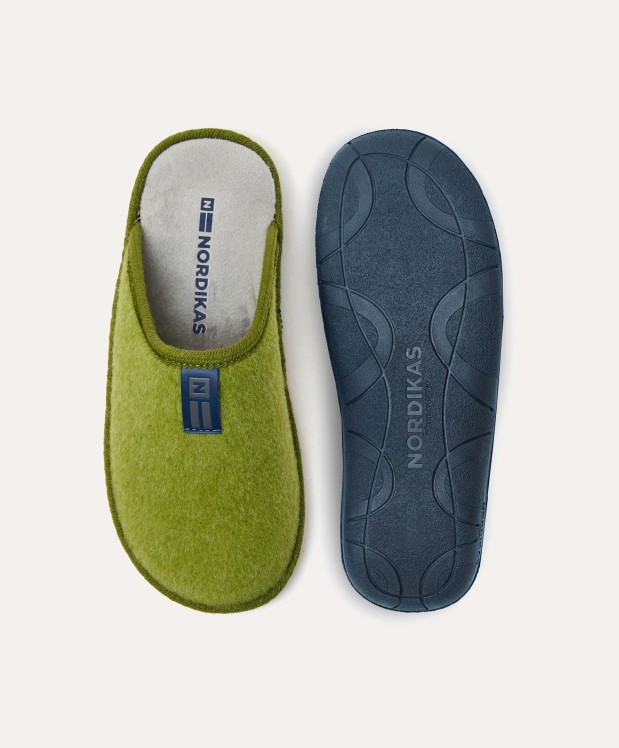 Nordikas ZAPATILLAS DE CASA MUJER TIROL PISTACHO
