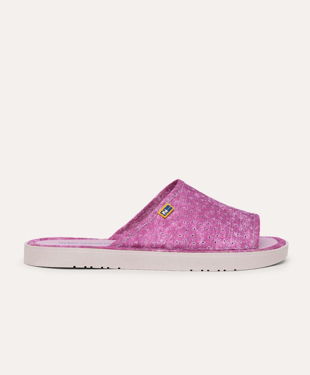 Nordikas ZAPATILLAS DE CASA MUJER VAQUERO FRESA