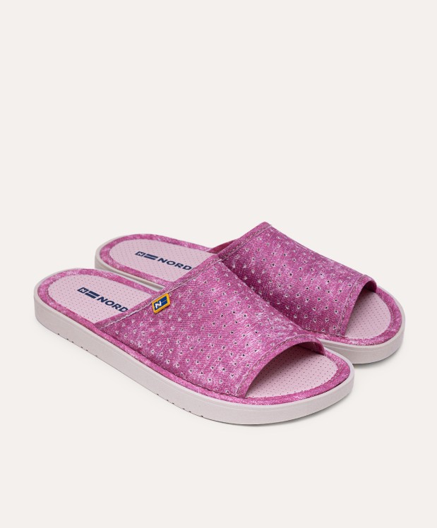 Nordikas ZAPATILLAS DE CASA MUJER VAQUERO FRESA