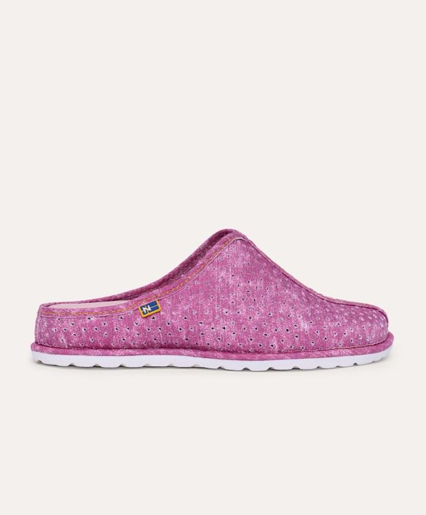 Nordikas ZAPATILLAS DE CASA MUJER VAQUERO FRESA