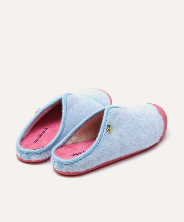 Nordikas ZAPATILLAS DE CASA MUJER VIENA CELESTE