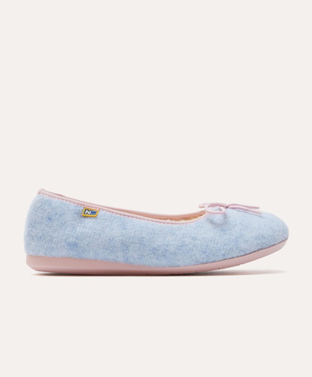 Nordikas ZAPATILLAS DE CASA MUJER VIENA CELESTE