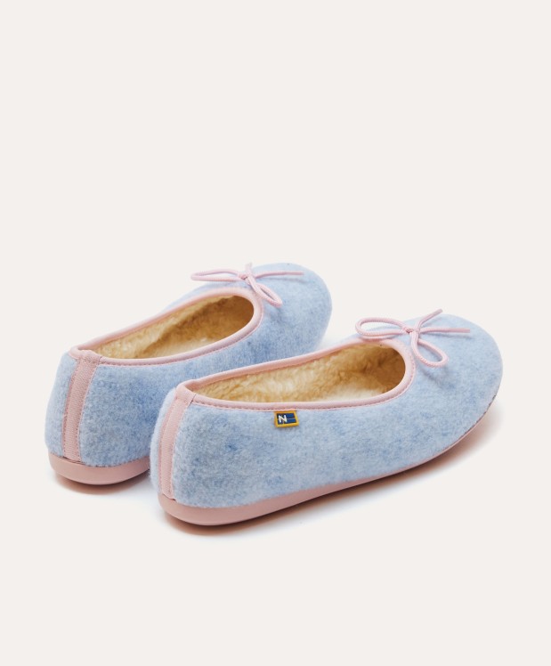 Nordikas ZAPATILLAS DE CASA MUJER VIENA CELESTE