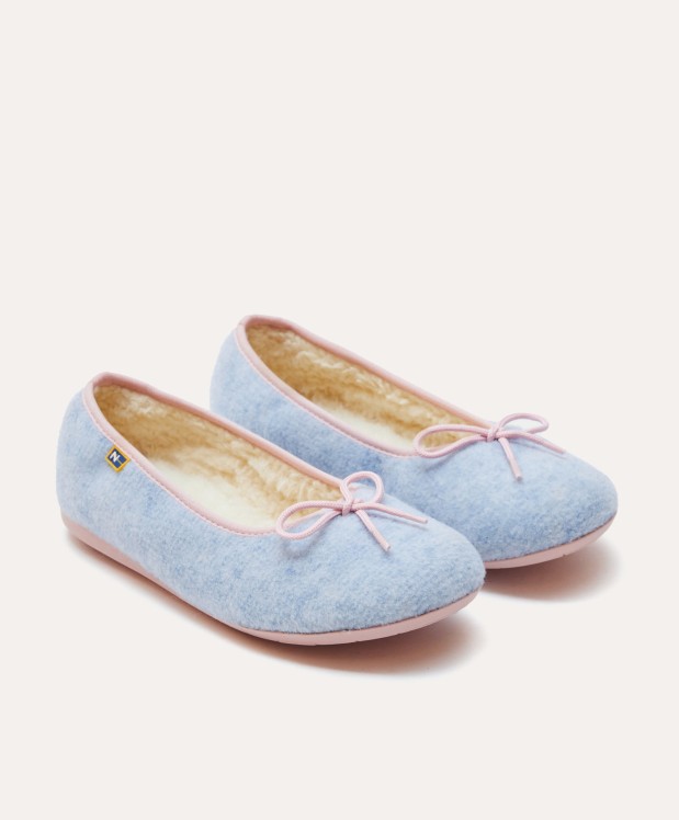 nordikas ZAPATILLAS DE CASA MUJER VIENA CELESTE