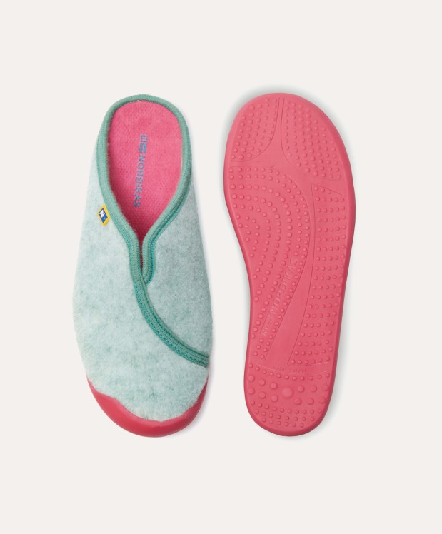 Nordikas ZAPATILLAS DE CASA MUJER VIENA ESMERALDA