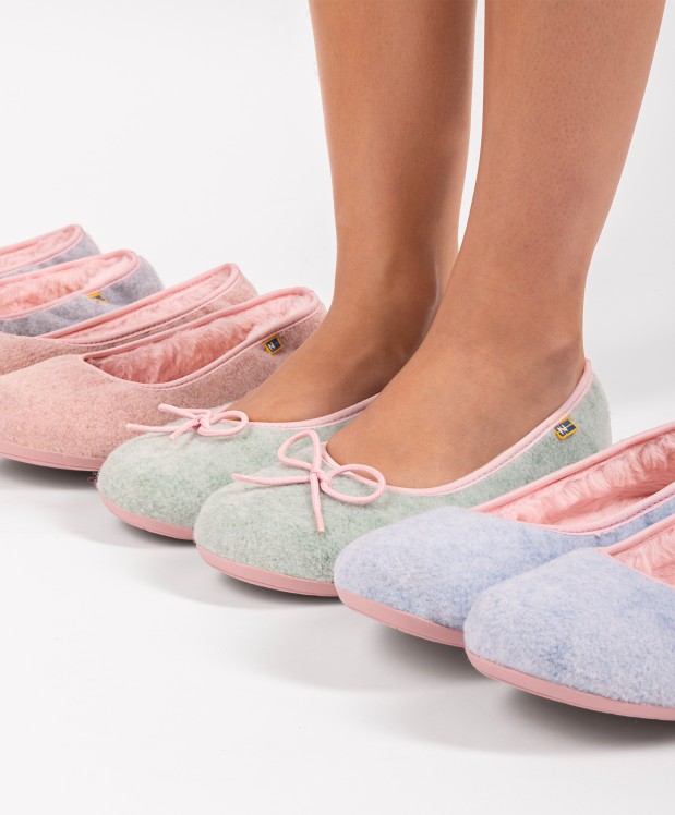 Nordikas ZAPATILLAS DE CASA MUJER VIENA ESMERALDA