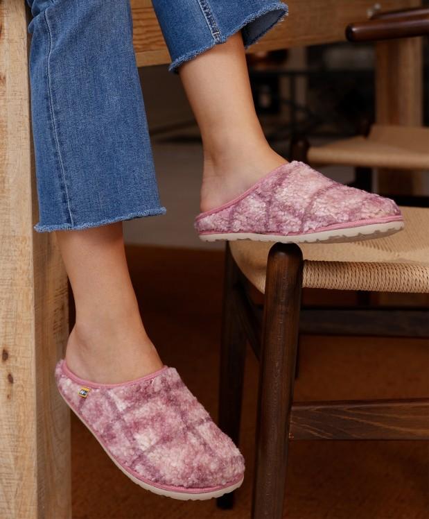 Nordikas ZAPATILLAS DE CASA MUJER YOGUI MALVA