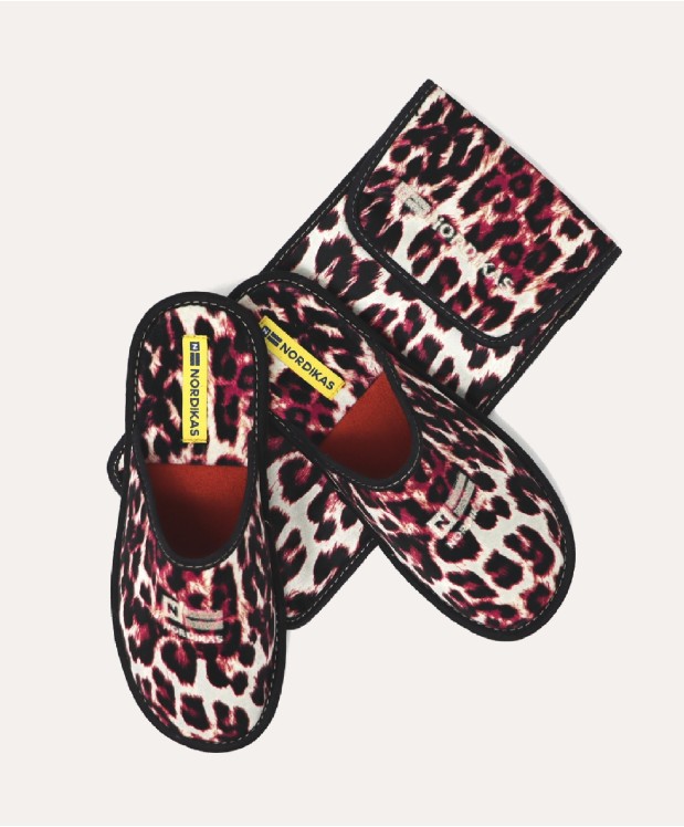 Nordikas ZAPATILLAS DE VIAJE MUJER LINCE FRESA