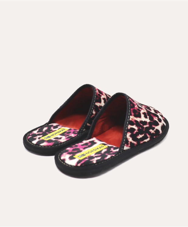 Nordikas ZAPATILLAS DE VIAJE MUJER LINCE FRESA