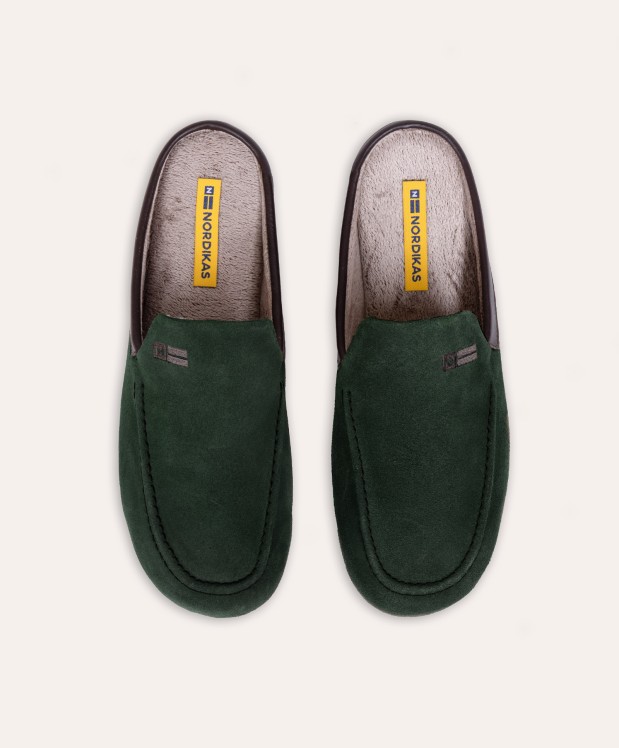 Nordikas ZAPATILLAS DE CASA HOMBRE AFELPADO BOTELLA