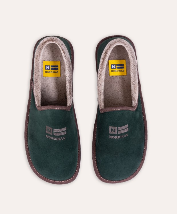 Nordikas ZAPATILLAS DE CASA HOMBRE AFELPADO BOTELLA