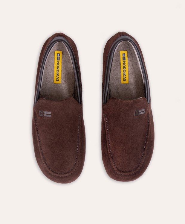 Nordikas ZAPATILLAS DE CASA HOMBRE AFELPADO MOKA DUBLIN MOKA