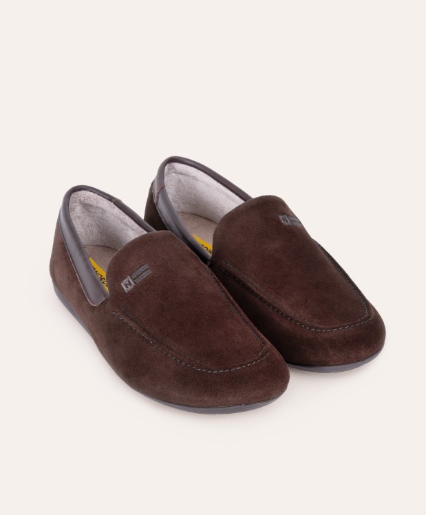nordikas ZAPATILLAS DE CASA HOMBRE AFELPADO MOKA DUBLIN MOKA