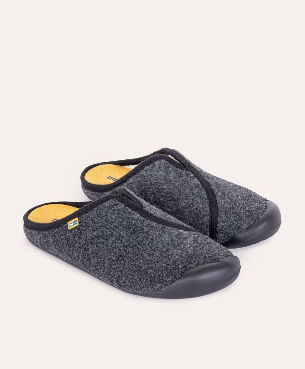 Nordikas ZAPATILLAS DE CASA HOMBRE ARTIK NEGRO PISO NEGRO