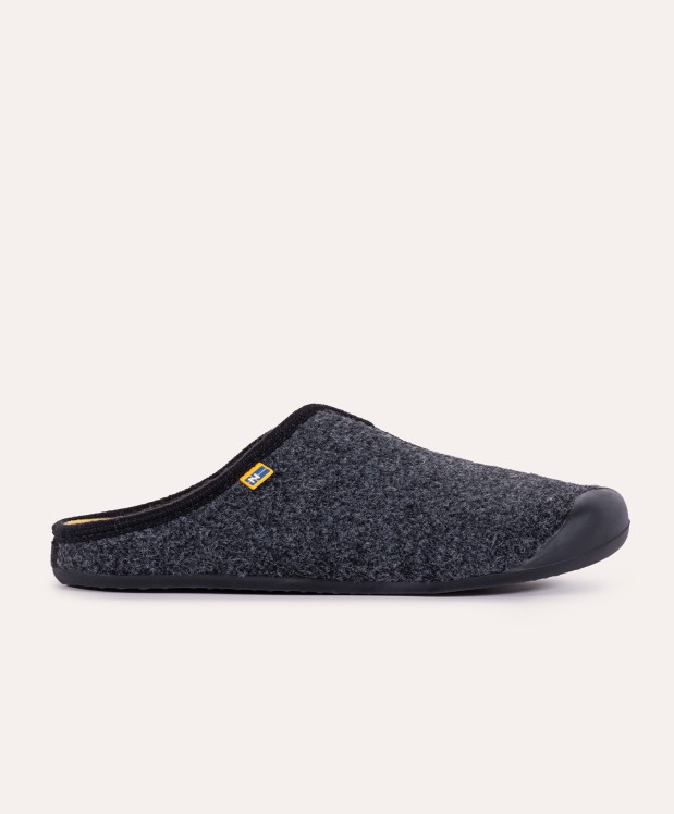nordikas ZAPATILLAS DE CASA HOMBRE ARTIK NEGRO PISO NEGRO