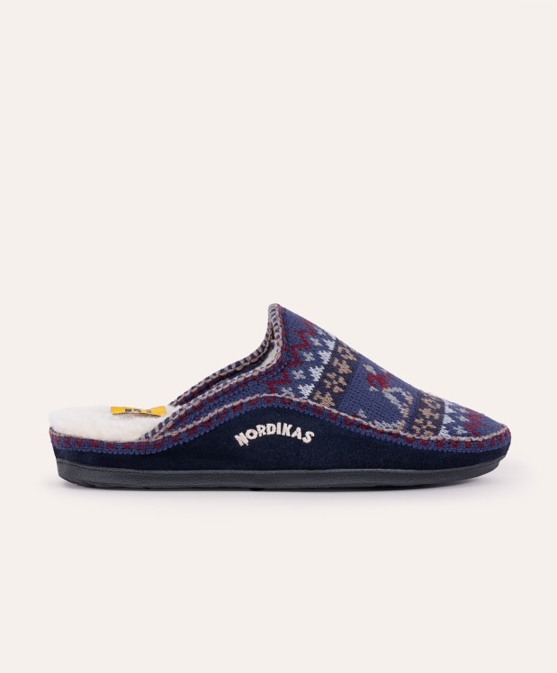 nordikas ZAPATILLAS DE CASA HOMBRE PATINADOR MARINO
