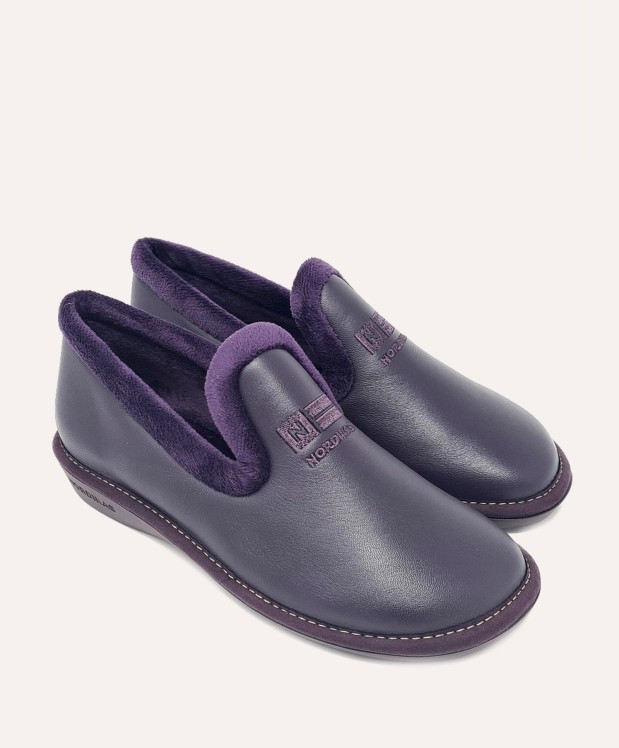 Nordikas ZAPATILLAS DE CASA MUJER DUBLIN PURPURA/PURPURA