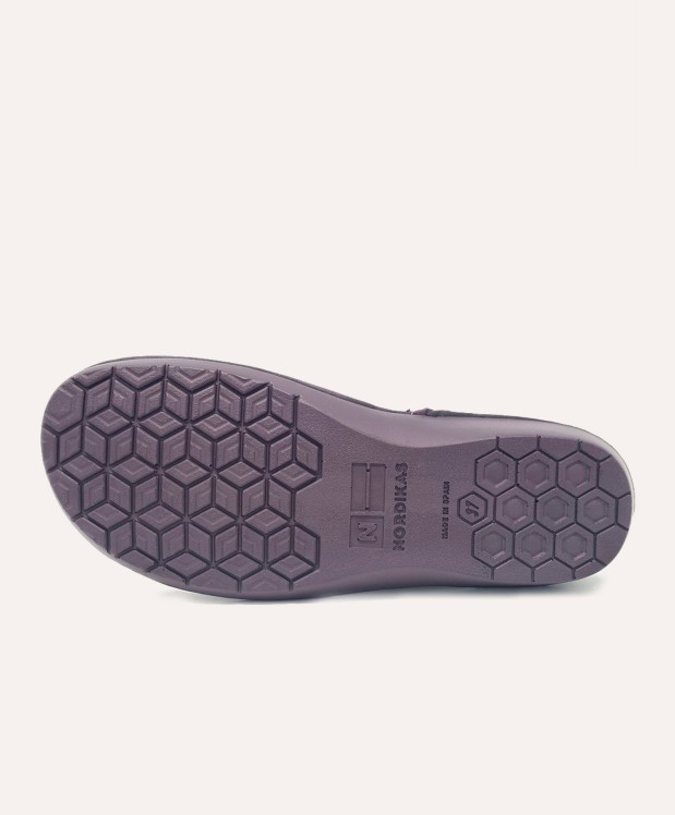 Nordikas ZAPATILLAS DE CASA MUJER DUBLIN PURPURA/PURPURA
