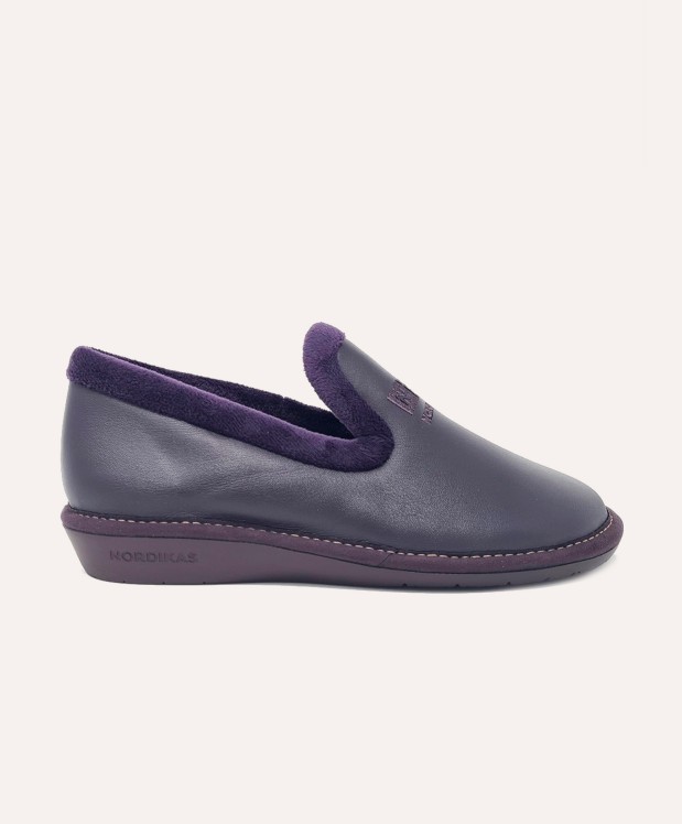 nordikas ZAPATILLAS DE CASA MUJER DUBLIN PURPURA/PURPURA