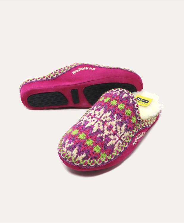 nordikas ZAPATILLAS DE CASA MUJER FORMIGAL ORQUIDEA