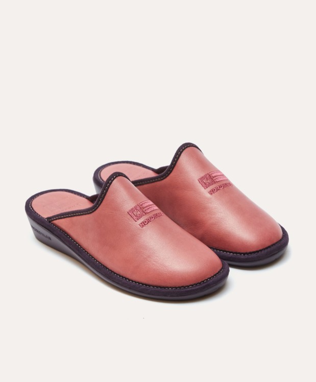 nordikas ZAPATILLAS DE CASA MUJER NACARADO MAQUILLAJE
