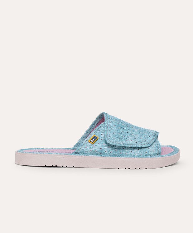 Nordikas ZAPATILLAS DE CASA MUJER VAQUERO ESMERALDA