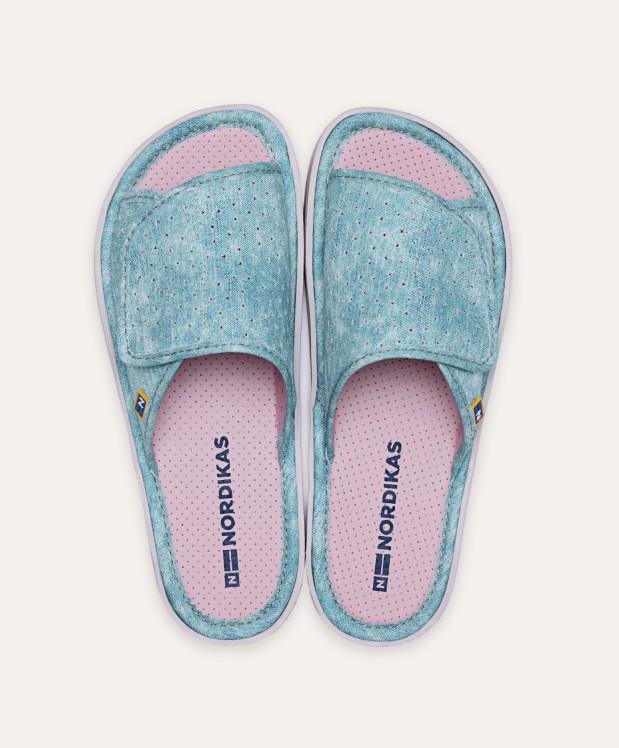 nordikas ZAPATILLAS DE CASA MUJER VAQUERO ESMERALDA