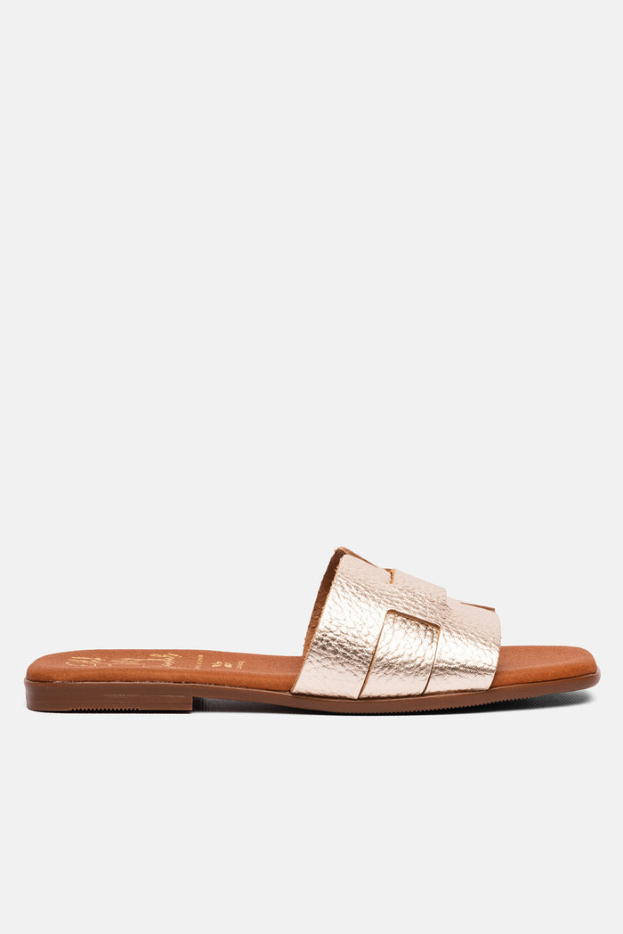 Oh My Sandals Sandalia Mujer Piel Alexia Champán