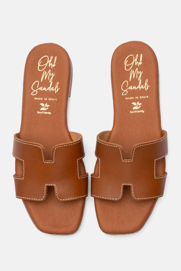 Oh My Sandals Sandalia Mujer Piel Denise Roble