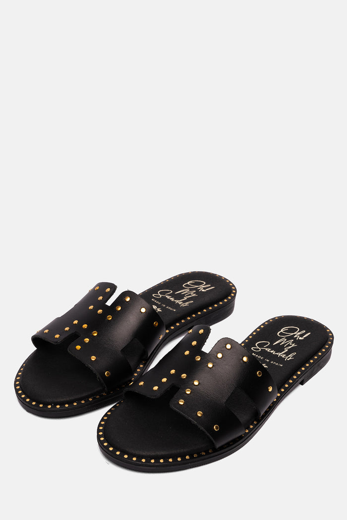 Oh My Sandals Sandalia Mujer Piel Erika Negro