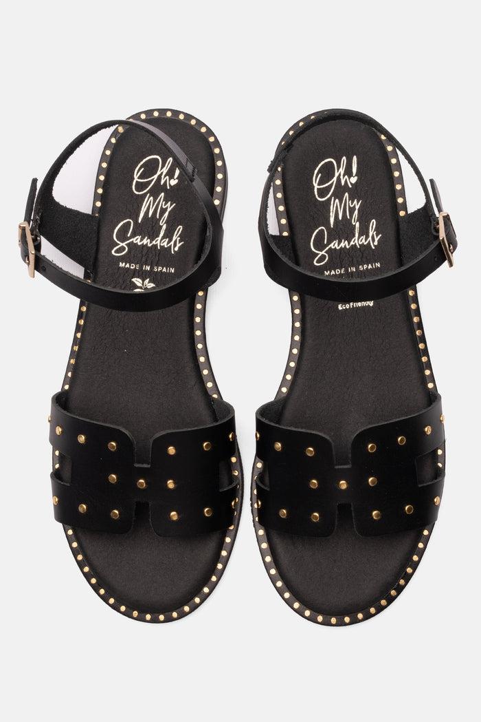 Oh My Sandals Sandalia Mujer Piel Fiorella Negro