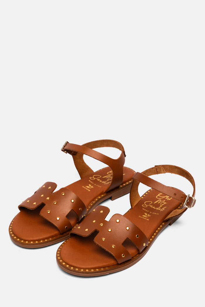 Oh My Sandals Sandalia Mujer Piel Fiorella Roble